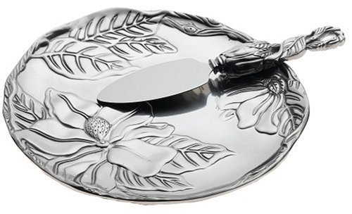 Arthur Court Magnolia Plate with Cheese Server
