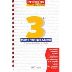 Maths, physique, chimie, 3�me