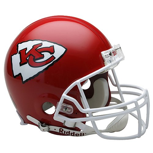 NFL Kansas City Chiefs Full Size Proline VSR4 Football Helmet On Sale