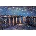 Starry Night Over the Rhone, c.1888 Travel Poster Print by Vincent van Gogh, 36x24