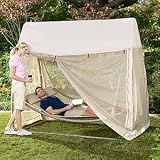 Hanging Hammock with Mosquito Net