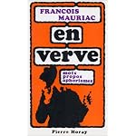 Francois Mauriac en verve (En verve, 19) book cover