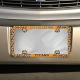 NCAA Cal State Fullerton Titans Thin Rim Mini-Logo License Plate Frame