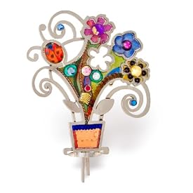 Flowers in a Pot Pin #0282