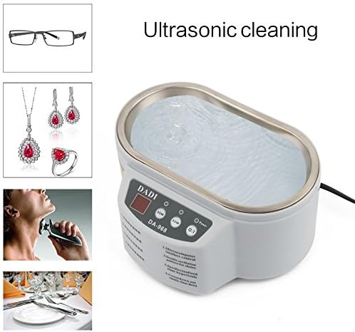 Modern 30W/50W 220V/110V Mini Ultrasonic Cleaner For Jewelry Glasses Circuit Board Baby's Feeding Tools Toys DADI DA-968