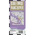 Streetwise Vancouver Map - Laminated Center City Street Map of Vancouver, Canada - Folding... by Travel Maps