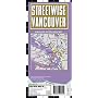 Streetwise Vancouver Laminated City Center Street Map