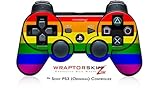 Sony PS3 Controller Skin Rainbow Stripes