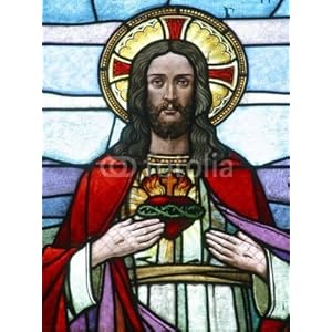 Wallmonkeys Peel and Stick Wall Decals - Sacred Heart of Jesus - Removable Graphic Wallmonkeys Peel and Stick Wall Decals - Sacred Heart of Jesus - Removable Graphic