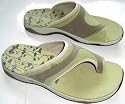 Girls' green Merrell slip on sandals. UK