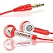 V-MODA Bass Freq Earbuds - Rocker Red