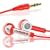 V-MODA Bass Freq Earbuds - Rocker Red