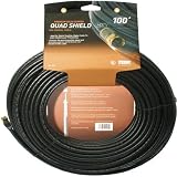 RG6 Premium Solid Copper Quad-shield Coaxial Cable