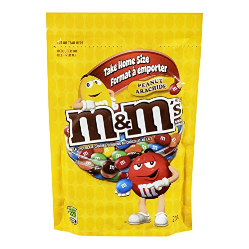 M&M's Peanut Candies Stand up Pouch 200g