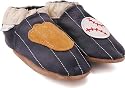 Robeez Infant/Toddler Baseball Slip-On,Navy,12-18 Months (US Toddler 4.5-6 M)