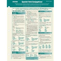 Spanish Verb Conjugation Cards (Foreign Language Verb Conjugation)