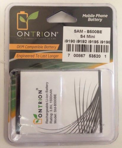 Cell Phone Batteries - Replacement Battery for Samsung Galaxy S4 Mini i9190, i9192, i9195, i9198