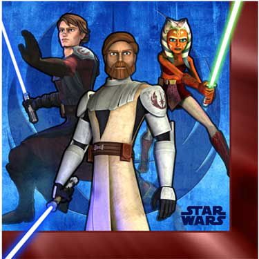 Star Wars The Clone Wars Lunch Napkins 16ct 516BUOdTLiL Star Wars The Clone Wars Lunch Napkins 16ct