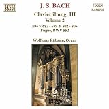 Bach: Clavier�bung III, Vol. 2