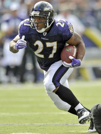 Browns Ravens Football: Baltimore, MD - Ray Rice Photographic Poster Print by Gail Burton, 18x24