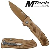 M-Tech Folding Pocket Knife Gold