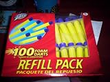 Sporting Goods : Ruff Stuff 100 Dart Refill Pack Air Zone Works with Nerf by BuzzBee Toys
