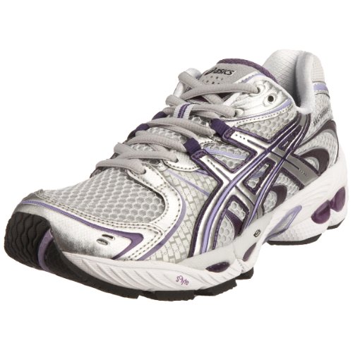 Asics Women's Gel-Nimbus 11 Running Shoe Silver/Lightning/Grape T991N9193 4 UK