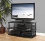 Plateau SE-V3 (42)' (B)-B Modular Stand Audio Rack, Black