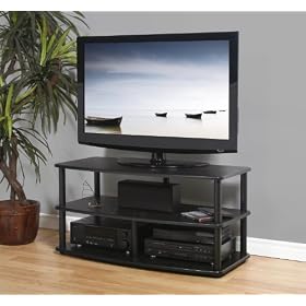Plateau SE-V3 (42)' (B)-B Modular Stand Audio Rack, Black
