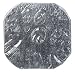 10 each: Raco Blank Steel Round Cover (8722-5)