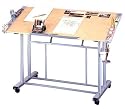 Adjustable Drawing and Craft Table
