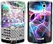 Static Discharge Design Protective Skin Decal Faceplate for Blackberry Curve 8300/ 8310/ 8320 Cell Phones