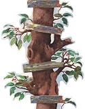 Brothers and Sisters Appletree Trunk Border