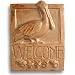 Pelican Ceramic Welcome Plaque
