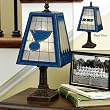 Blues - Art Glass Table Lamp (14in)