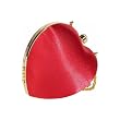 La Regale Satin Minaudiere Heart La Regale Satin Minaudiere Heart