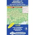 Adamello - Presanella 1 : 25 000: Carta Topografca / Topographische Wanderkarte