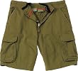 Russet Brown Vintage Paratrooper Cargo Shorts