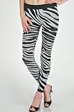 Zebra Jacquard Leggings