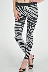 Zebra Jacquard Leggings