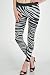 Zebra Jacquard Leggings