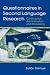 Books : Questionnaires in Second Language Research: Construction, Administration and Processing (SLA Research: Theoretical & Methodological Issues): Construction, ... Theoretical & Methodological Issues)