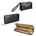 Hoxis Pack of 7 Bags Women Multi-purpose Classic Design Purse Leatherette Shoulder Handbag(Beige)