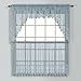 United Curtain Valerie Lace Sheer Straight Valance, 52