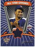 2005 Topps Update All-Star Stitches JSM Johan Santana C (Baseball Cards) (Piece of Authentic Player Worn Jersey)