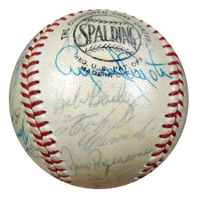 1963 Pittsburgh Pirates Team Signed (29 Signatures) Autographed/Hand Signed NL Giles Baseball Robert