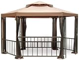 Sunjoy Hampshire Hexagon Garden Oasis Replacement CANOPY AND
NETTING SET
