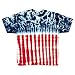 Patriotic Tie Dye Toddler T-Shirt with Colors