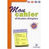 Mon cahier d'�tudes dirig�es