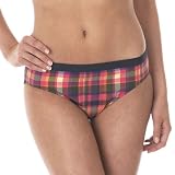 Isaac Mizrahi for Target Plaid Hipster swim Bottoms - Pink